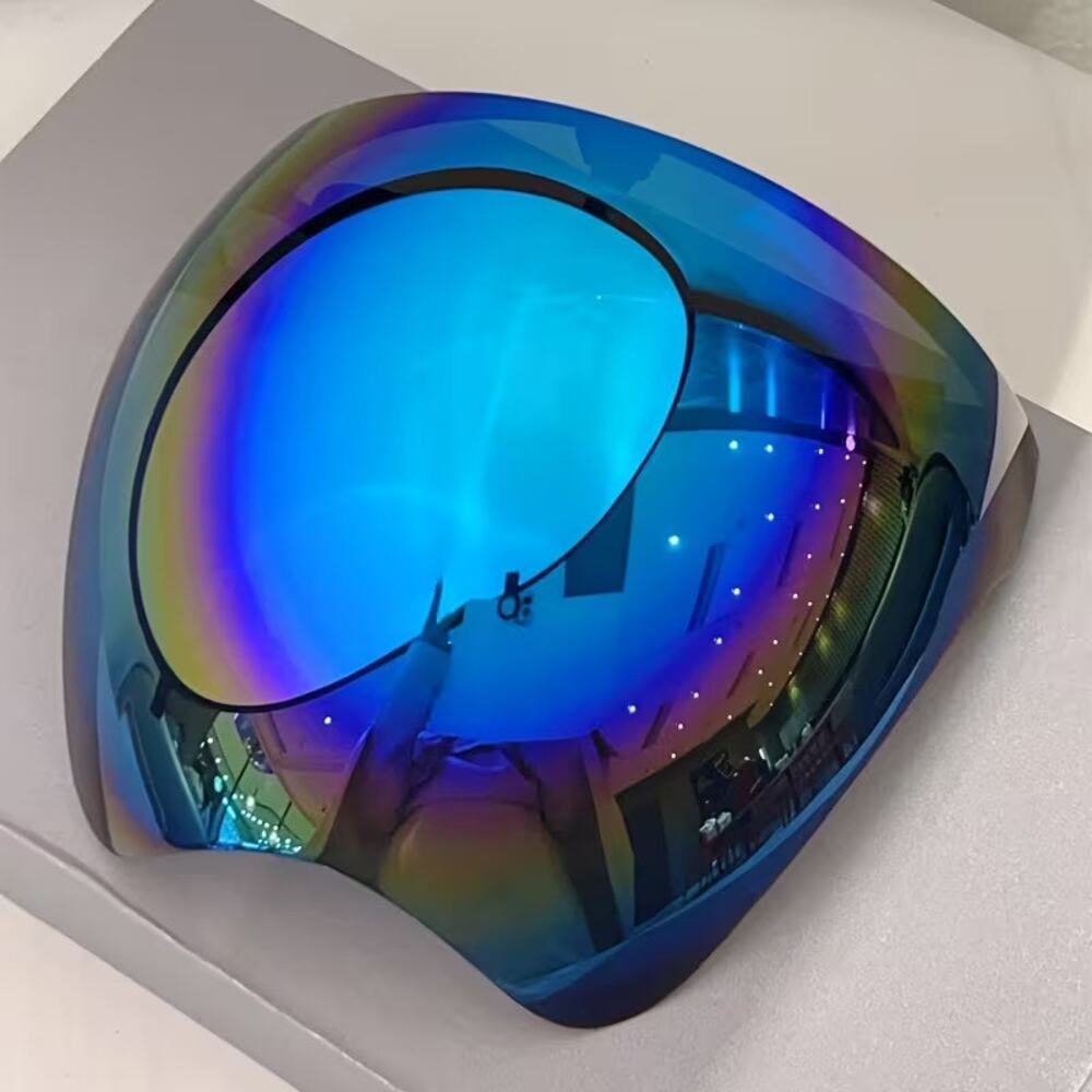 Futuristic Blue Cyberpunk Punk Cosplay Mirror Visor Sunshield Sunglasses